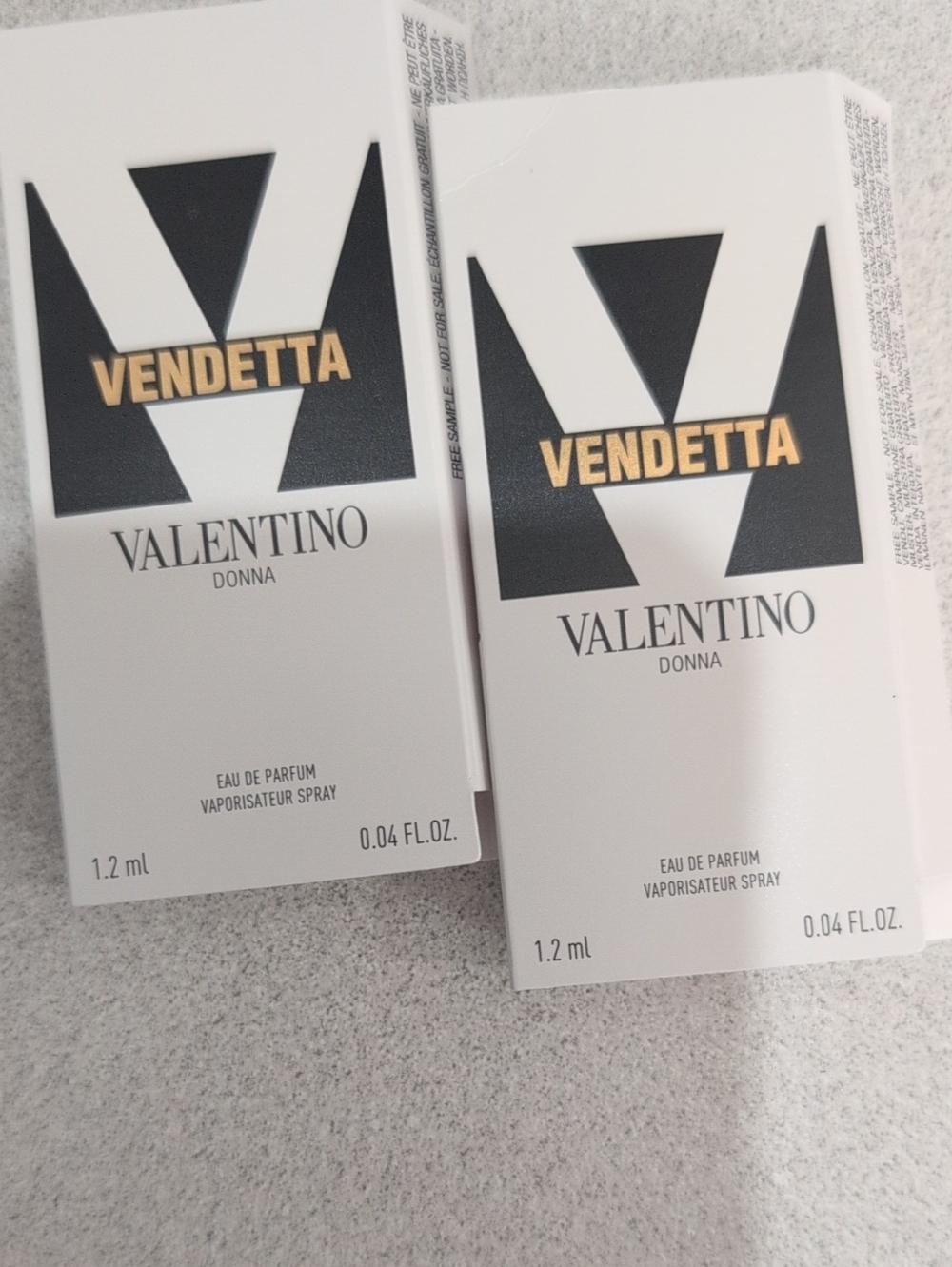 Valentino Vendetta Discovery Sample Set